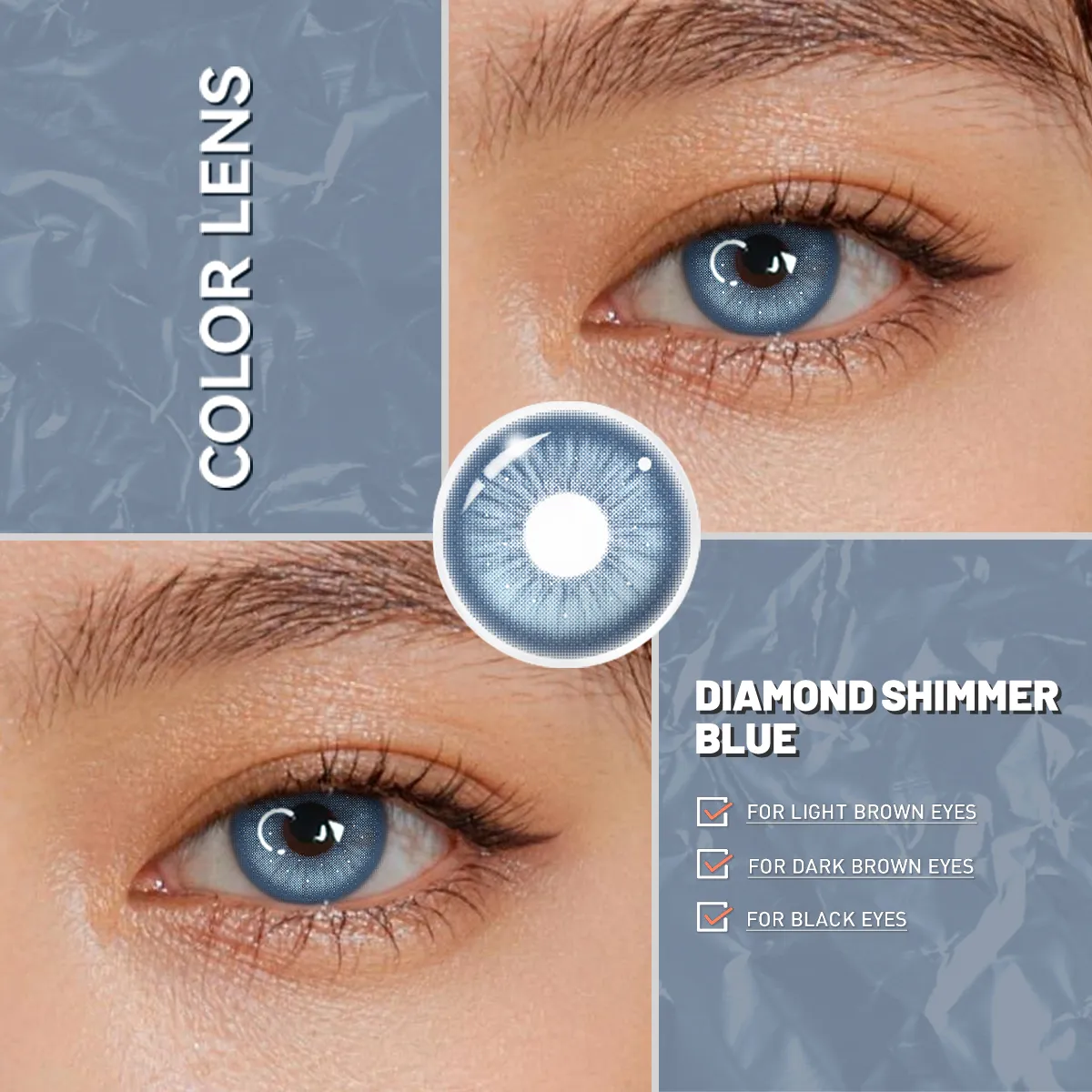 ANESTALENS Shimmer Blue | 1 Year