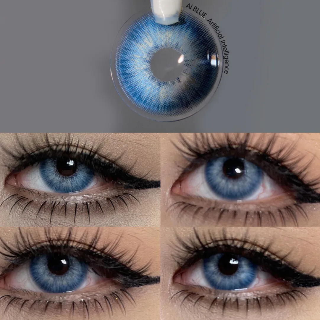 EyeLensy Blue Circuit Színes Kontaktlencse 1 Év