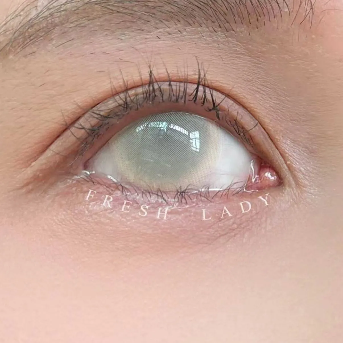 ANESTALENS Manipis na Puti Colored Contact Lenses 1 Taon