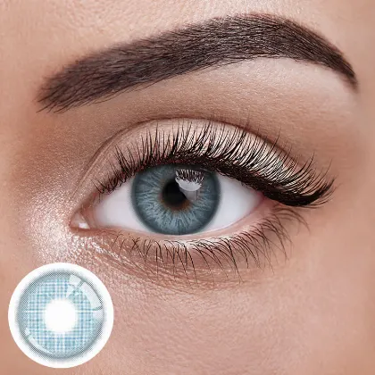 ANESTALENS Asul na Nasa Colored Contact Lenses 1 Taon