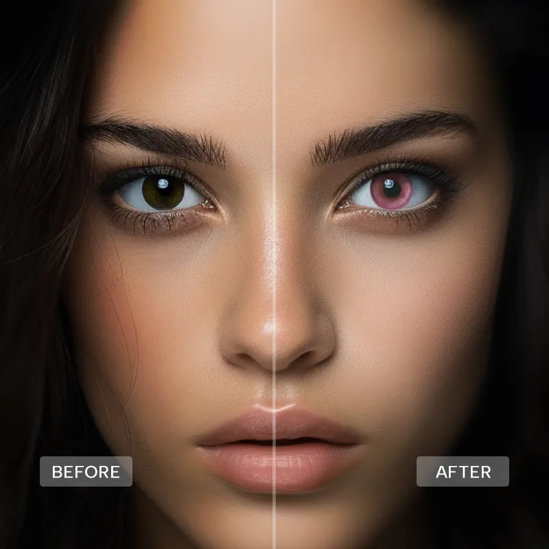 EyeLensy Magic Coral Berry | 1 Year
