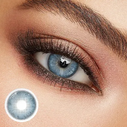 EyeLensy Blossom Pear Blue Színes Kontaktlencse 1 Év