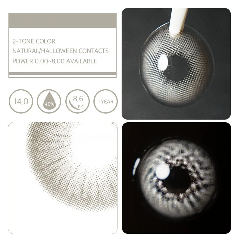 EyeLensy Rome Time Gray  | 1 Year